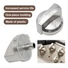 5 Pack of Gas Cooktop Knob, Replacement for GE Range