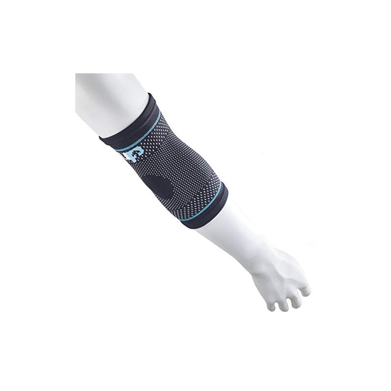 Ultimate Performance Ultimate Compression Elastic Elbow Support, Medium, Black/Blue, M