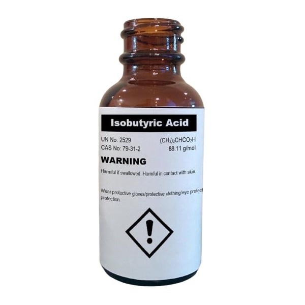 Isobutyric Acid High Purity Reagent 120ml (4 fl oz)