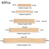 Rubber Bands Assorted Sizes 65Pcs Wide Big Thick Elastic Bands