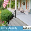 Wrought Iron Handrails for Outdoor Steps - Exterior Hand Rails