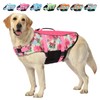 Dog Life Jacket Vest Swimming Adjustable Puppy Life Vests, Ripstop