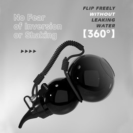 DINVES 28oz Gourd Water Bottle, BPA-Free Tritan Gourd Bottle, Reusable & Leak-Proof, Includes DIY Stickers, Perfect for Gym and Travel