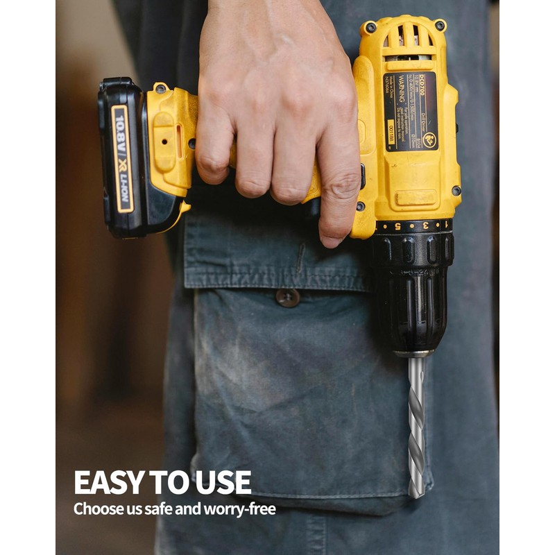 10 PCS 1/2 Inch Drywall Bit, Spiral Saw Tip Cutting