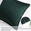 PiccoCasa Decorative Velvet Throw Pillow Covers Pack of 2, Square