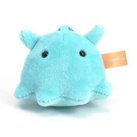 Punyumen Mendaco Plush Toy Mascot with Keychain 6cm Small Cute Sea Life Toy Soft Touch Durable Great Christmas Birthday Gift (Blue)