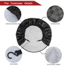 Moonet Tire Covers for RV Wheel (4 Pack Black), Oxford