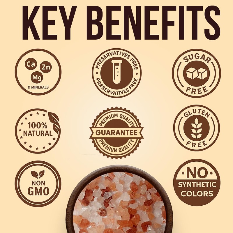 Good Tierra Himalayan Pink Salt in Jar - Coarse, 5