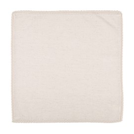 Grownhome Arts - Juego de 12 servilletas de lino de encaje marfil 85% algodón, 15% lino, tamaño 18 x 18 pulgadas, para uso diario, servilletas de tela de alta calidad, con dobladillo, ultra suaves,