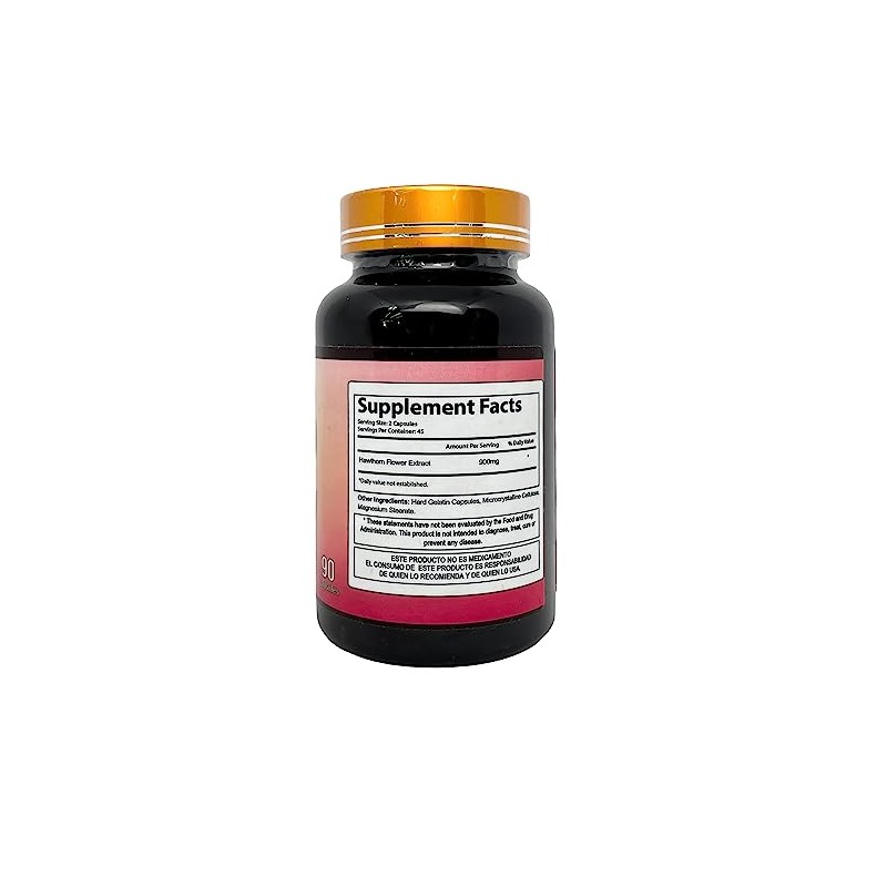 Productos El Colibri Espino Blanco (Hawthorn Flower Extract) 900mg