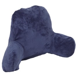 WHAMVOX Plush Backrest Pillow with Arms and Lumbar Support Cozy Cushion for Reading Gaming Lounging in Bed Versatile Design for Bedrooms Living Rooms Nurseries and Offices Soft