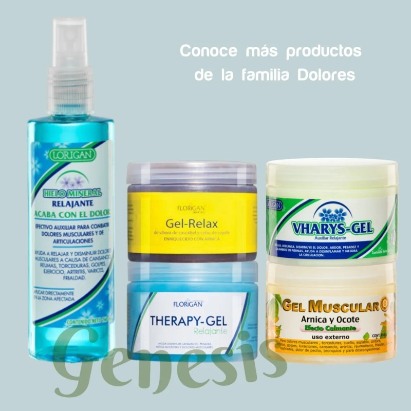 Hielo Mineral Florigan 260ml 2pz +2 Pomada Árnica Para Dolor
