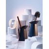 REDECKER Nylon Toilet Brush with Dark Coated Metal Holder, Oiled
