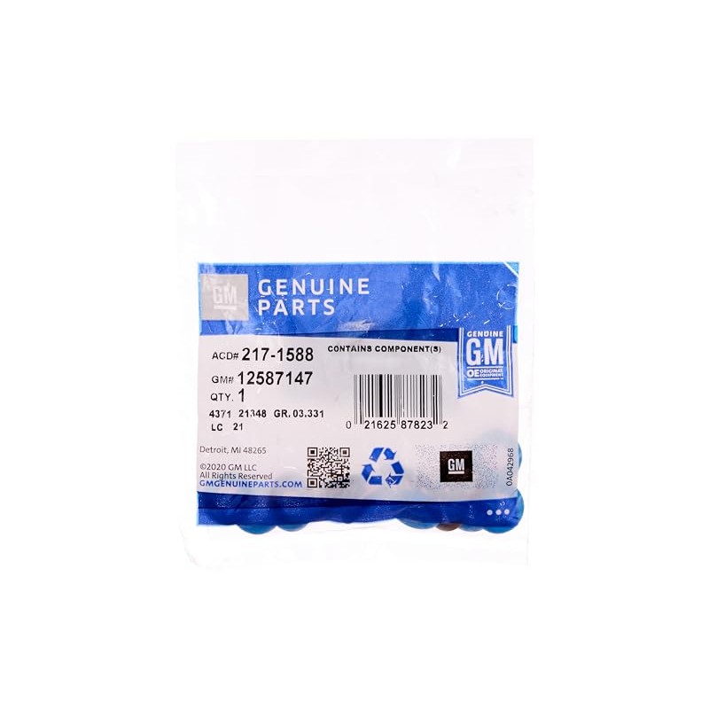 GM Genuine Parts 217-1588 Fuel Injector O-Ring Kit with Assorted