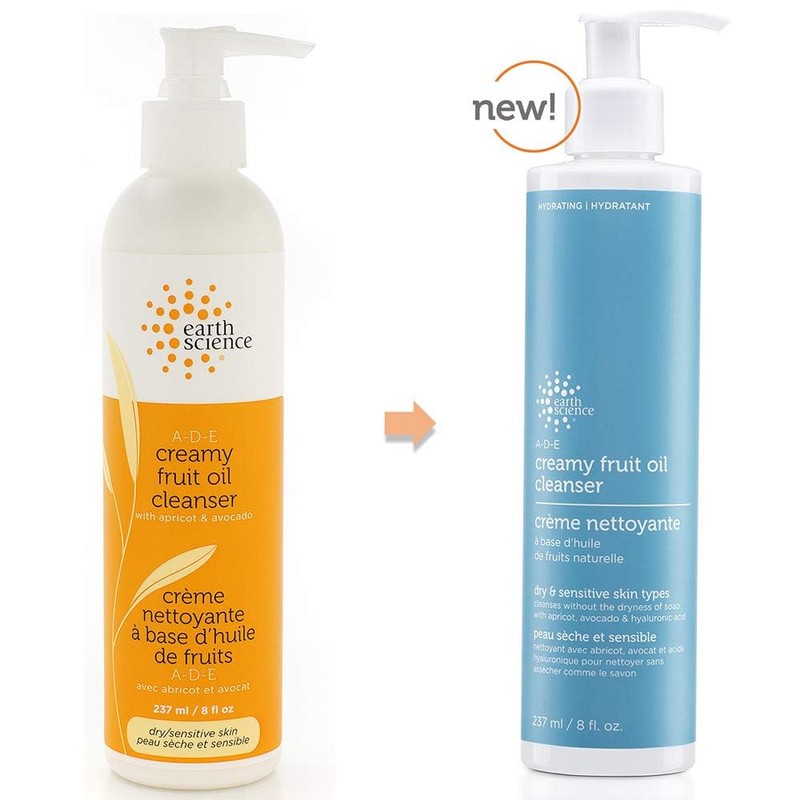 EARTH SCIENCE - A-D-E Creamy Fruit Oil Face Cleanser For