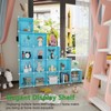 C&AHOME Cube Storage Organizer, 16-Cube Shelves Units, Plastic Storage Cubes,