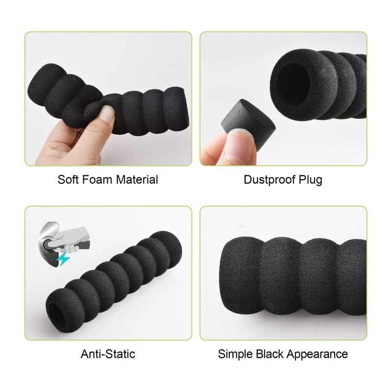 UFURMATE Door Handle Covers, 10Pcs Soft EVA Foam Knob Covers