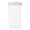 IKEA 365+ Dry food jar with lid, transparent, white, 2.3