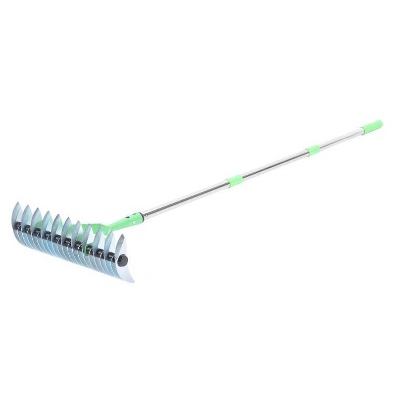 Dethatcher Lawn Rake, Sturdy Wide Application Wear Resistant Lawn Thatching