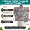 Anti Slip Shower Mat Square - Non Slip Shower Mats
