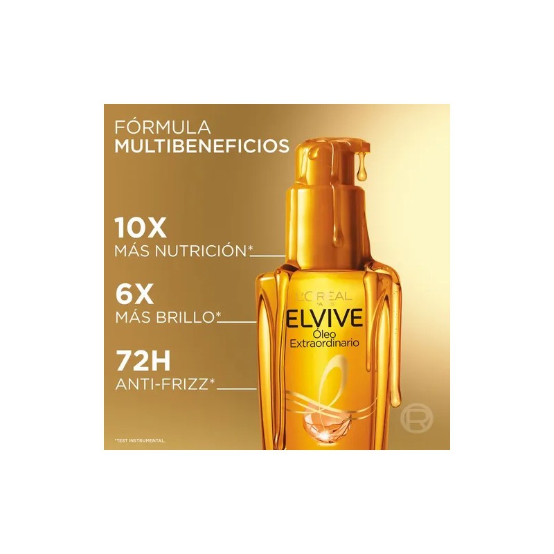 Aceite Capilar L'oréal Paris Elvive Óleo Extraordinario 100m