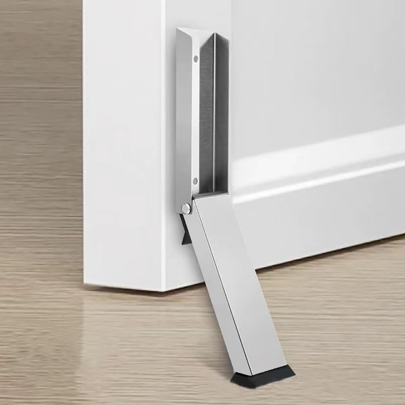 Door Stop, 2 Pack No Drilling Door Stoppers to Keep