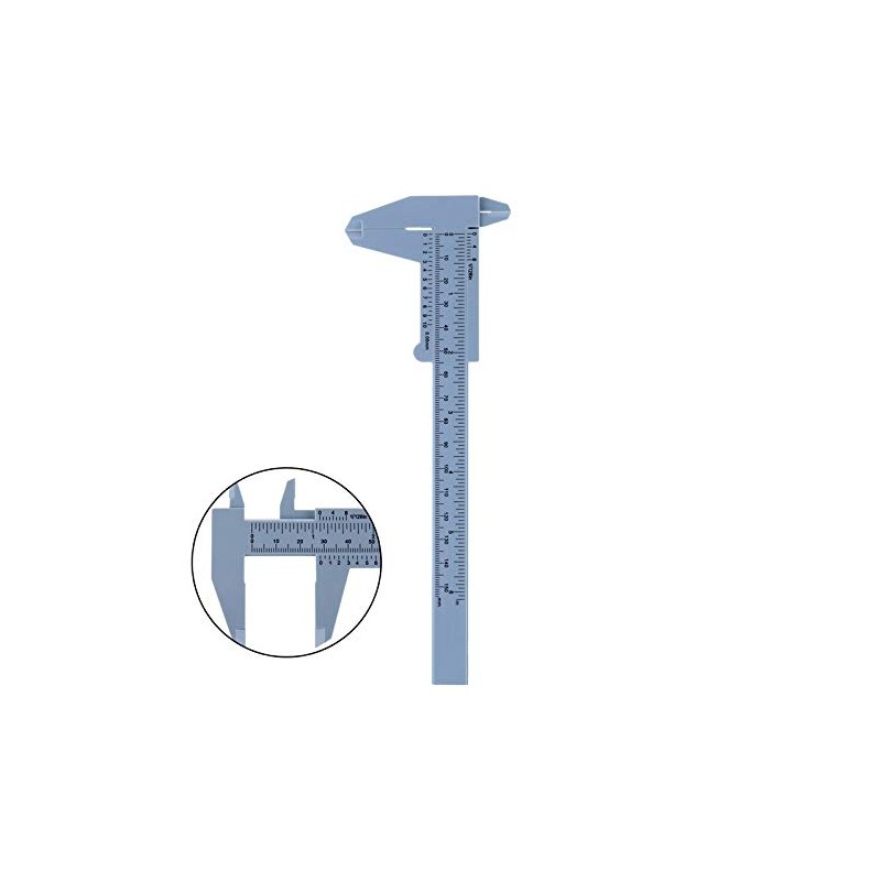 Plastic Vernier Caliper, POWERTOOL 150MM Digital Sliding Caliper Gauge High