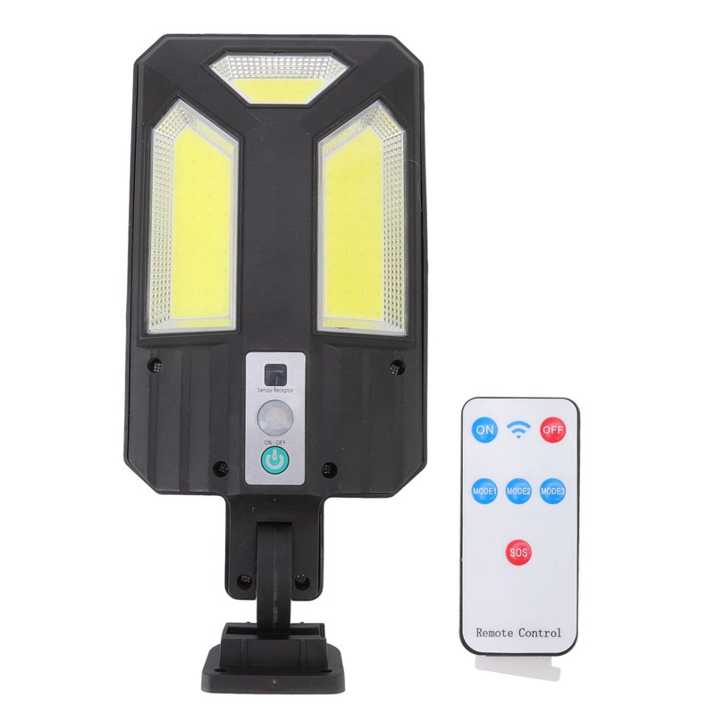 Solar Wall Light IP65 Waterproof 3000LM 2400MAH Battery Motion Sensor