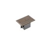 Arlington Industries FLBRF101BR-1 Retrofit Electrical Floor Box with Flip Lids