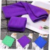 Kisangel 16Pcs Portable Microfiber Absorbent Towels Handkerchiefs for Face Cleaning