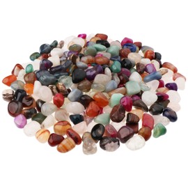 NKlaus 900 g Tumbled Stones Multi Mix 10-15 mm Healing Stones Gemstones Gemstone Decoration 14699