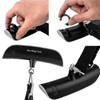 IMEX Digital Luggage Scale with LCD Display 50kg Capacity Silver