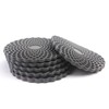 Grey Drinks Coasters Set of 6 by Stone & Thyme