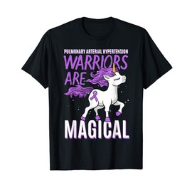 Pulmonary Arterial Hypertension Awareness Unicorn Lover Gift T-Shirt