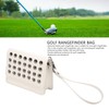 Outdoor Golf Rangefinder Leather Case Storage Bag Portable Golf Balls