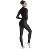 OVIGILY Adult High Neck Long Sleeve Dance Unitard for Women