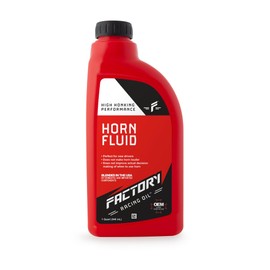 Factory Racing Parts High Honking Performance Horn Fluid – Works for Most Makes & Models – Gag Gift – Dad Joke – Car Guy Prank – 1 Quart (Empty) Bottle