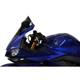 MRA MR277K YZF-R25 YZF-R3 Screen Racing + 1.2 inches (30 mm) Long, Black
