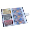 Business Card Holder Book, LIZIMANDU Business Card Book Case PU