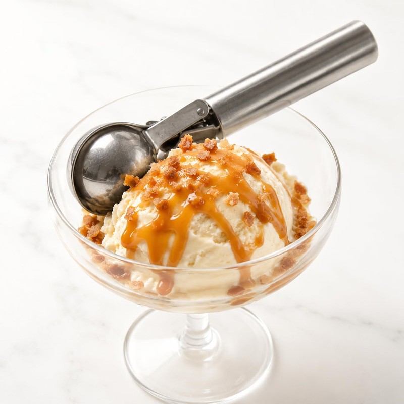 Stainless Steel Ice Cream Scoop, Metal Kitchen Utensil