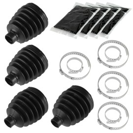Caltric 2 Rear Axle Outer Inner CV Boot Kit for Polaris Ranger XP 1000 All Options 2017
