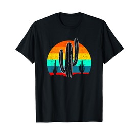 Vintage Saguaro Cactus Retro Arizona Desert Cactaceae T-Shirt