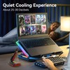 ICE COOREL Gaming Laptop Cooling Pad with 8 Cooling Fans,