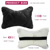 BWBWND 2PCS Car Headrest Pillow, Soft Comfortable Vehicle Neck Pillow