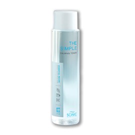 Sonic SCINIC The Simple Calming Toner, Lotion, 5.1 fl oz (145 ml), Genuine Imported Product, Japanese Product, The SIMPLE CALMING TONER Weak Acid, Pores, Moisturizing, Hypoallergenic, Sensitive Skin,