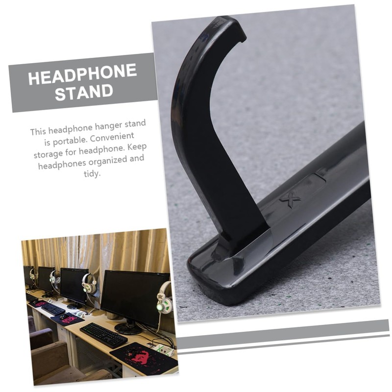 Gadpiparty 6Pcs Headset Hanger for Durable Headphone Stand Rack Sturdy