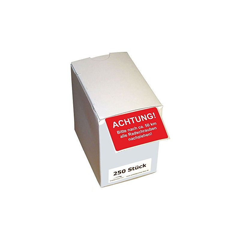 Car Service Sticker/Inspection Sticker 60 x 40 mm – Pack