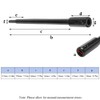 178 mm Extra Long Drill Bit Extension for Hexagonal Shafts