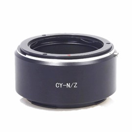 CY-Niko Z Lens Adapter Ring for Contax/Yashica Lens Compatible with Nikon Z 7 and Nikon Z 6 Mirrorless Full Frame Camera, Contax/Yashica to Niko Z Lens Adapter