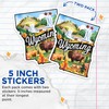 (2 Pack) Wyoming Stickers - Yellowstone National Park - Nature